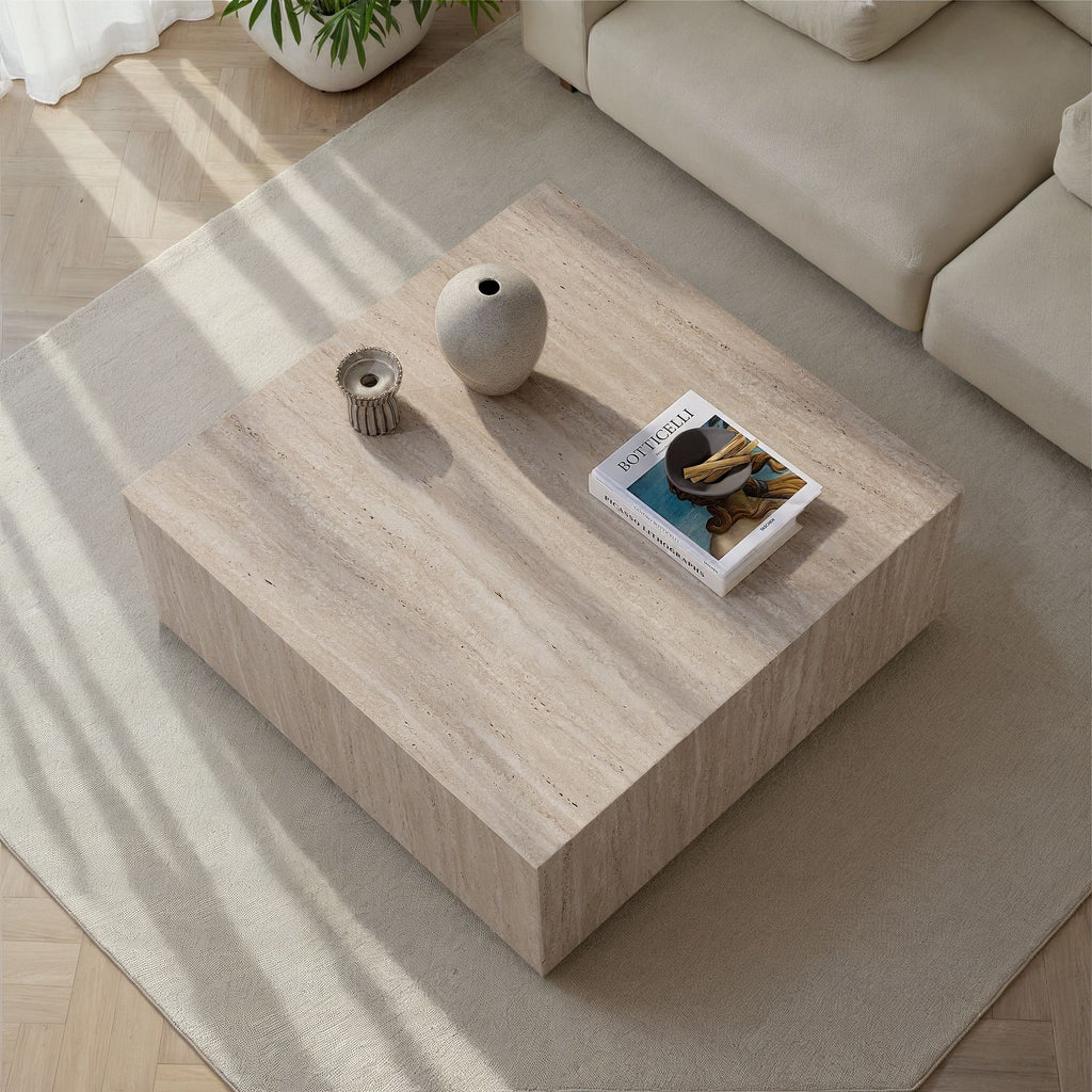 Prizma - Table Basse - Travertine