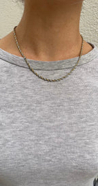 Thin Braided necklace