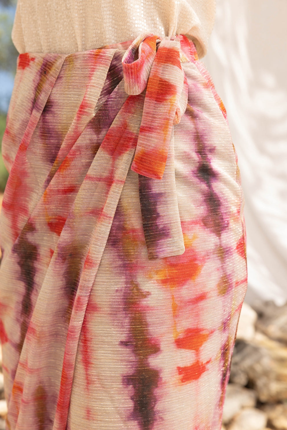 La Maxi Jupe Monica Tie And Dye