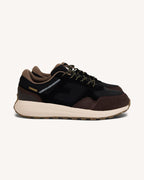 Baskets Noir Et Marron Foncé