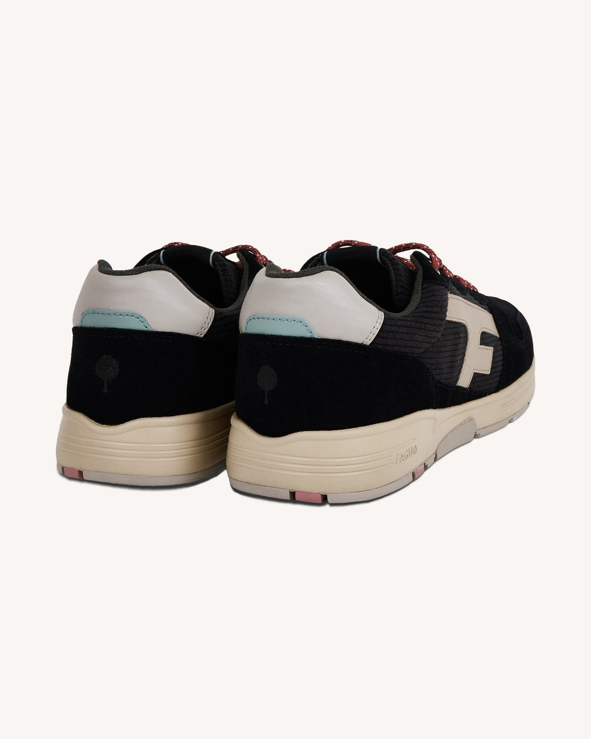 Black Suede Leather Trainers