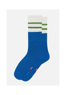 Chaussettes De Sport Mi-Hautes - Bleu Et Mint