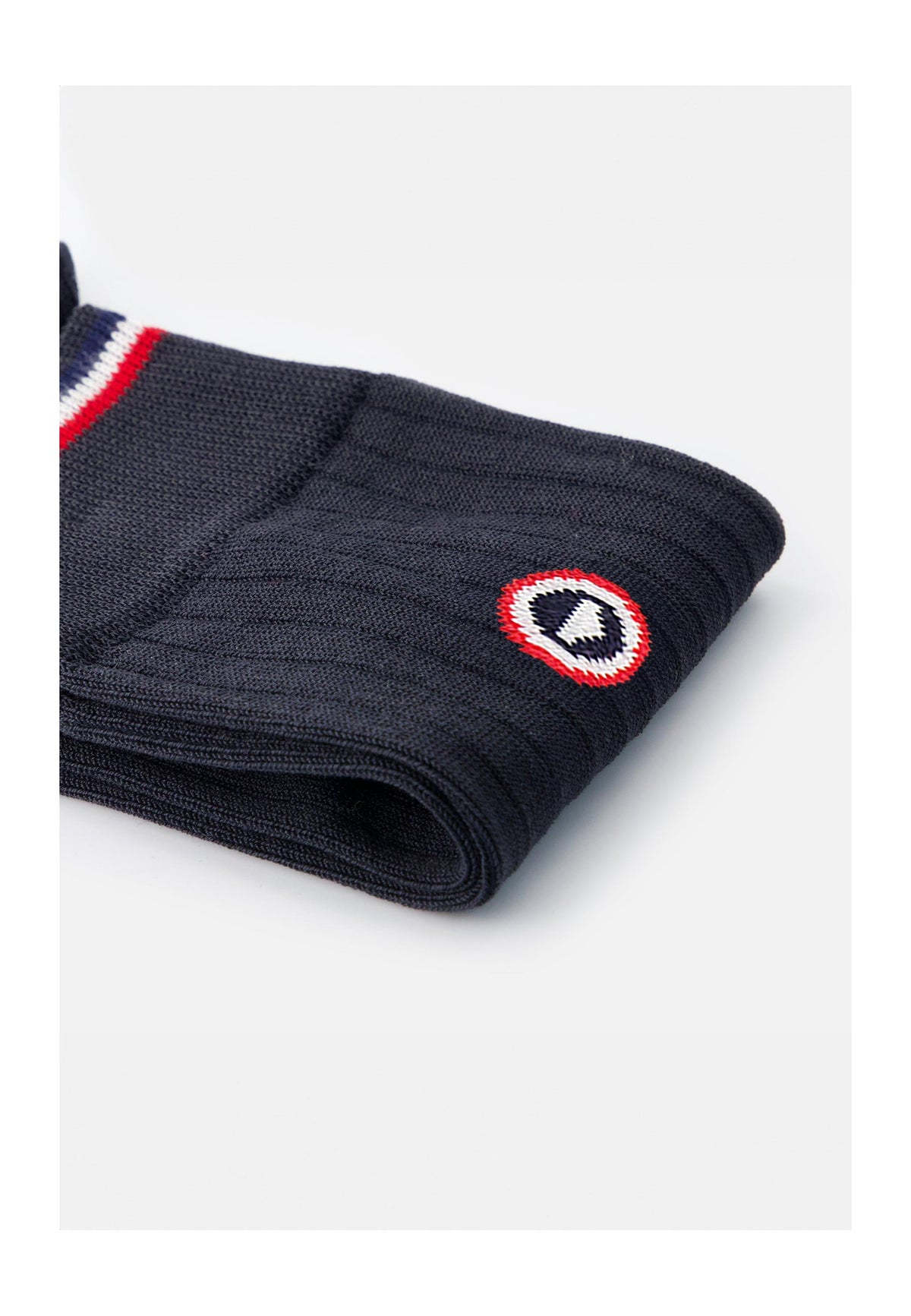 Chaussettes Mi-Hautes Nessy En Fil D'Écosse - Anthracite