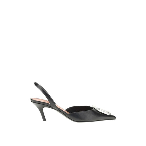 Escarpins - Amina Muaddi Camelia 60 Slingback - Black