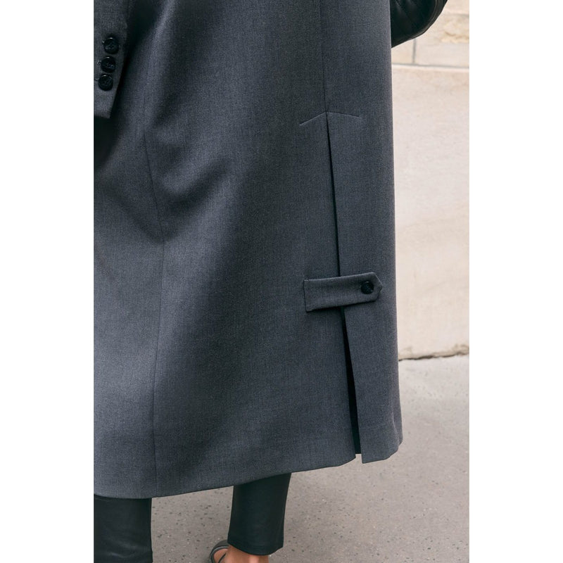 Manteau Le Jourdan - Gris Moyen - Femme