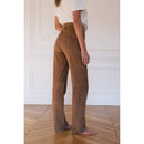 Pantalon Le Danou - Marron Camel - Femme