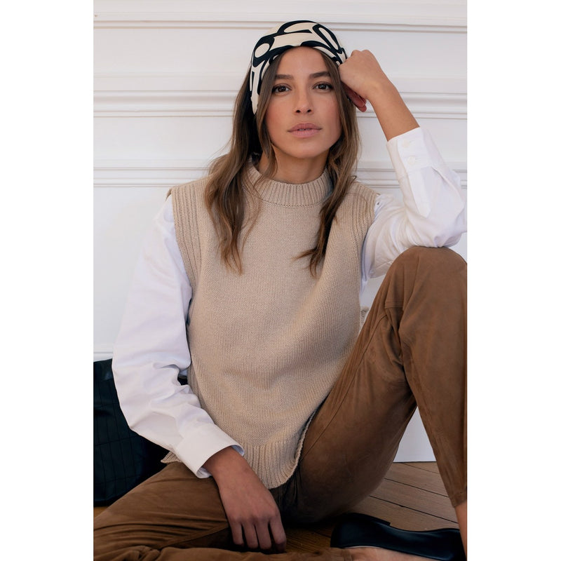 Pantalon Le Danou - Marron Camel - Femme
