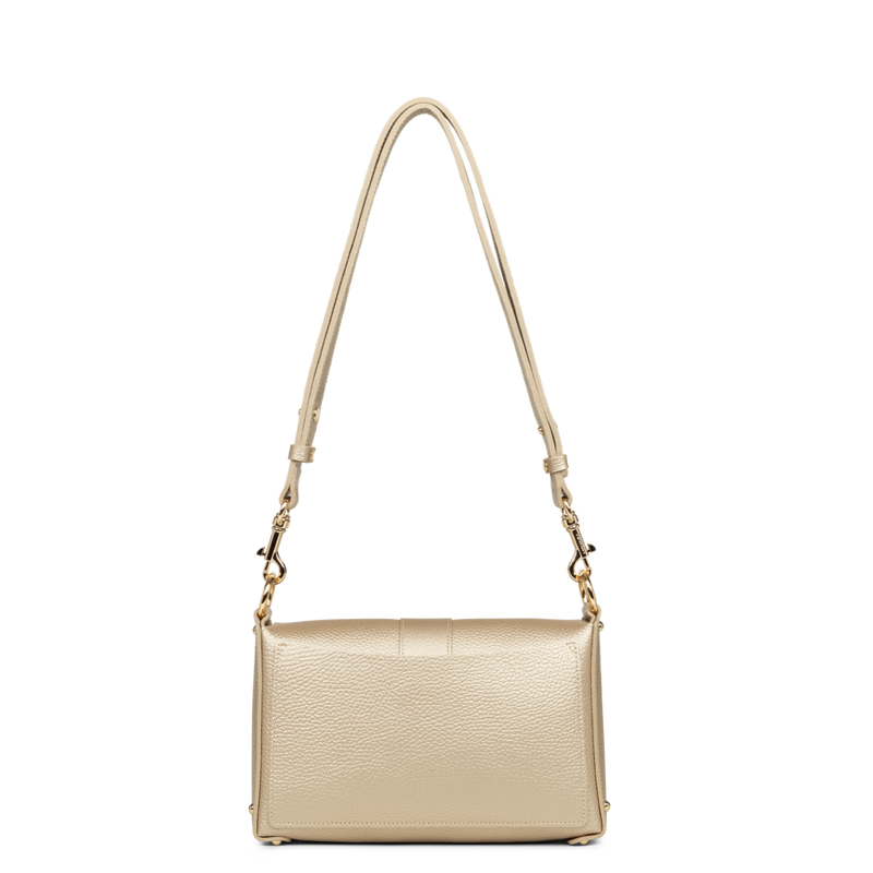 petit sac trotteur - top double #couleur_or-ple-in-nude