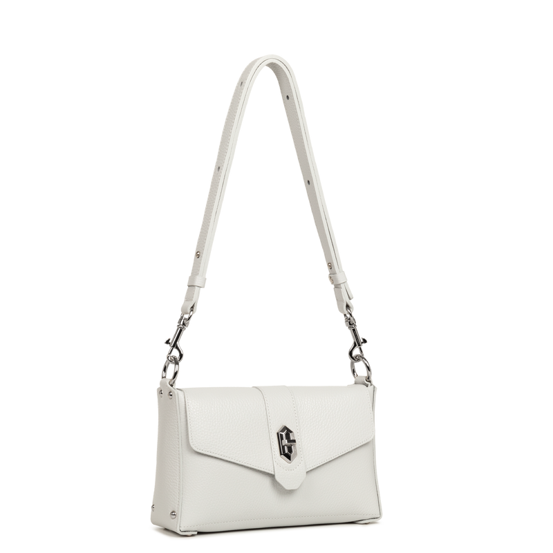 petit sac trotteur - top double #couleur_gris-clair-in-argent