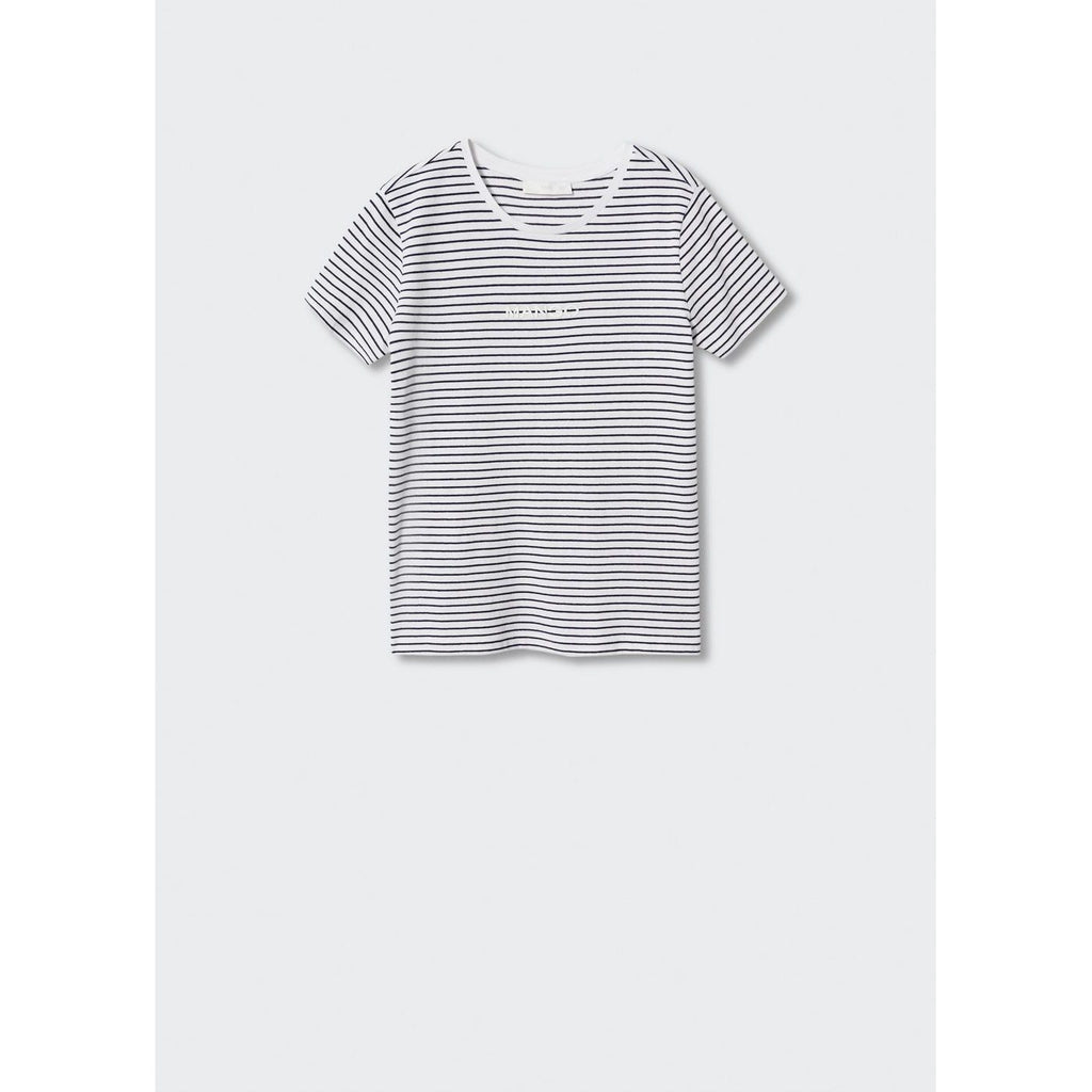 Striped Logo T-Shirt