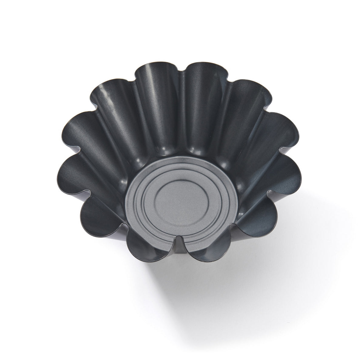 Molde Para Brioche 12 Hendiduras De Acero Antiadherente - Ø 22 cm