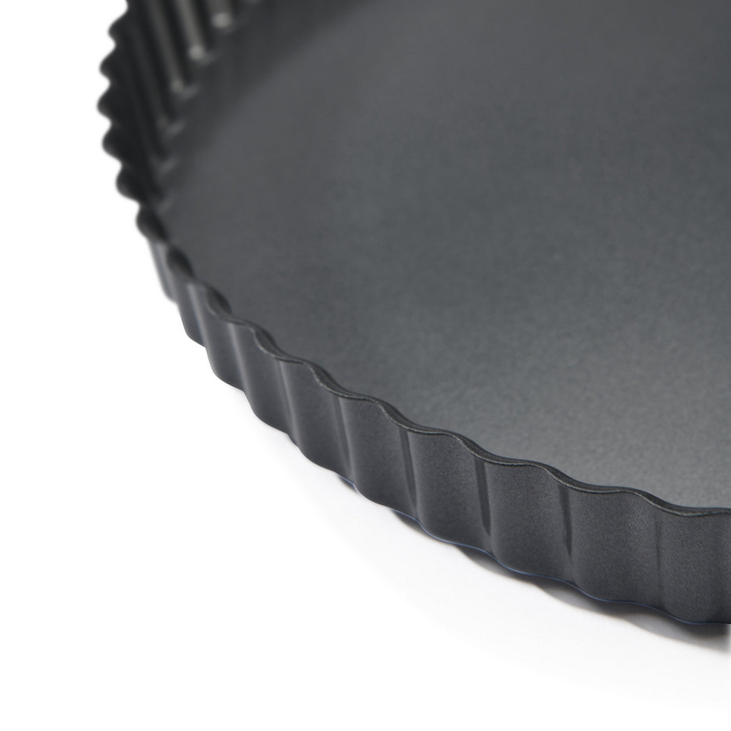 Moule À Tarte Rond En Acier Antiadhésif - Ø 32 Cm
