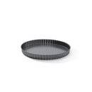 Round Tart Pan With Removable Bottom Non-Stick Steel Ø28Cm