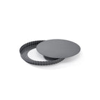 Moule À Tarte Rond À Fond Amovible En Acier Antiadhésif - Ø 28 Cm