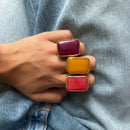 Anillo Sayu Rosa