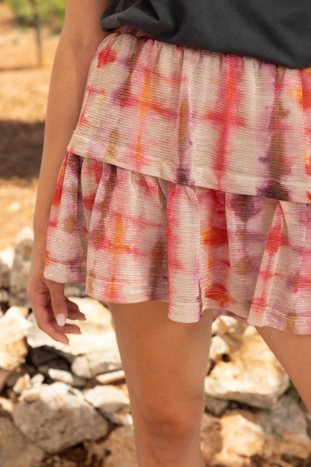 La Minifalda Lucia Tie And Dye