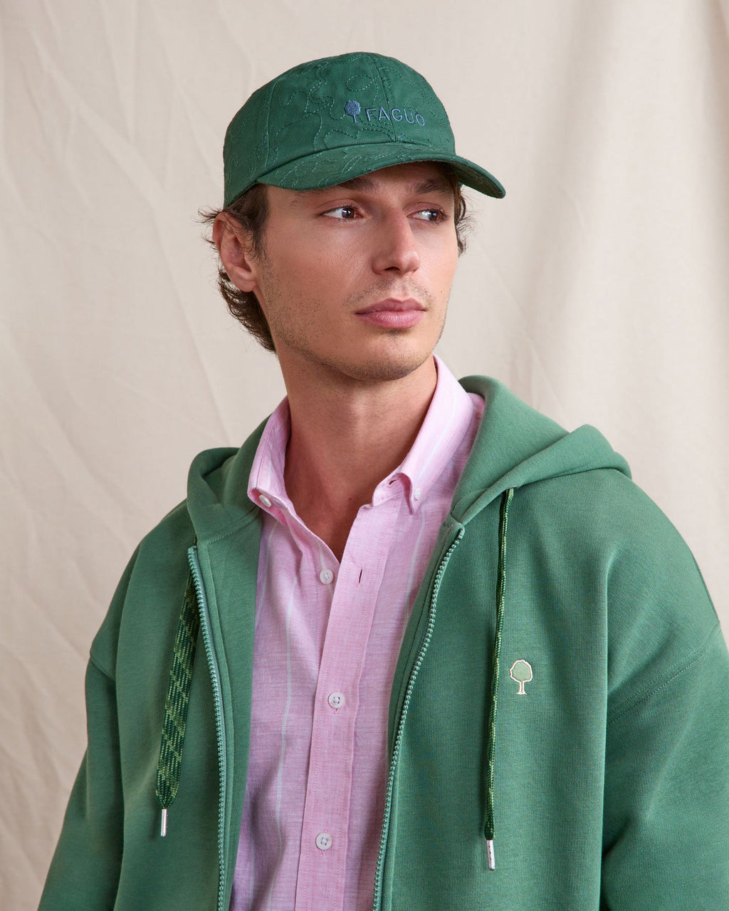 Gorra verde abeto