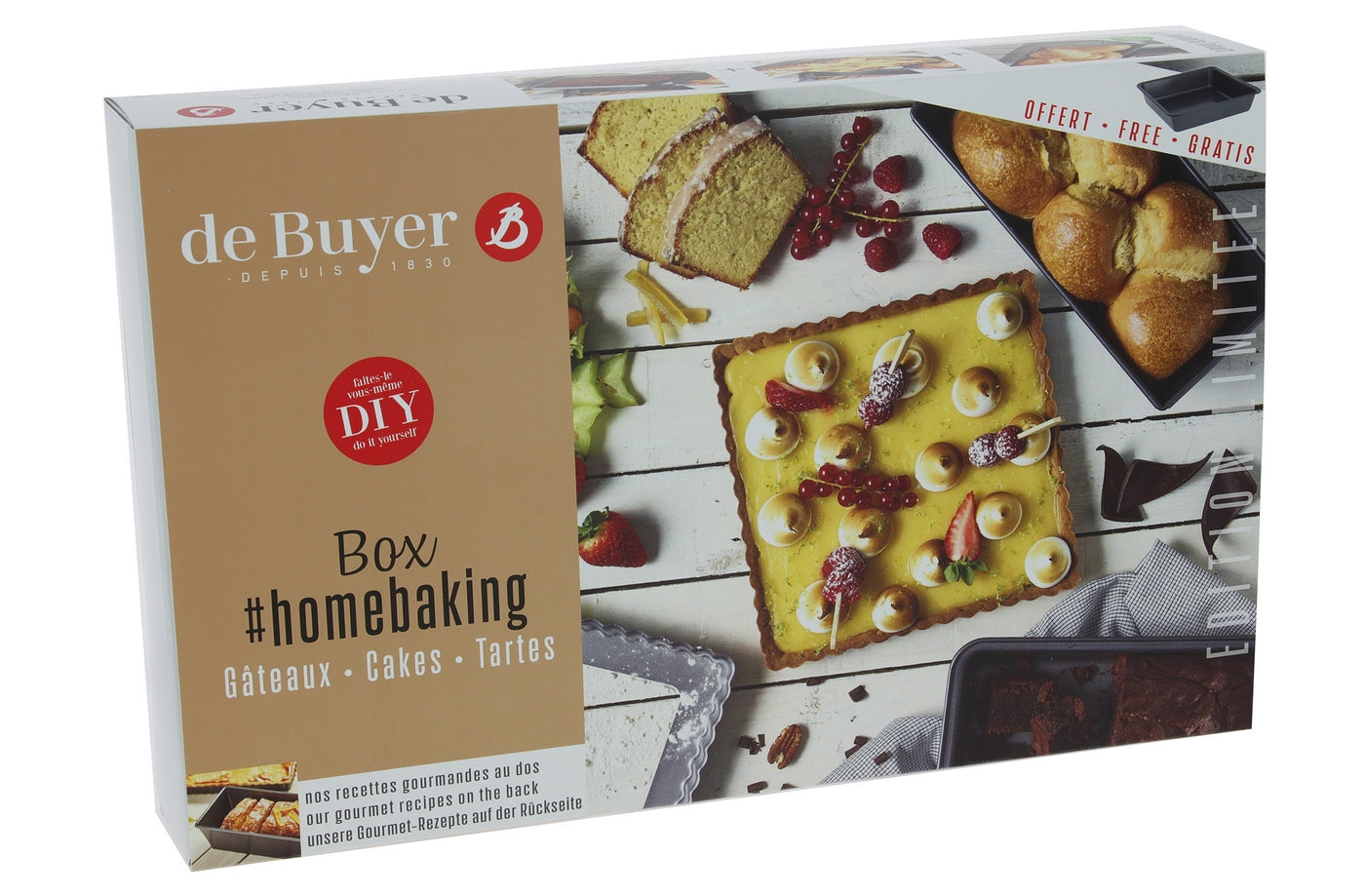 Box Homebaking - 3 Pièces