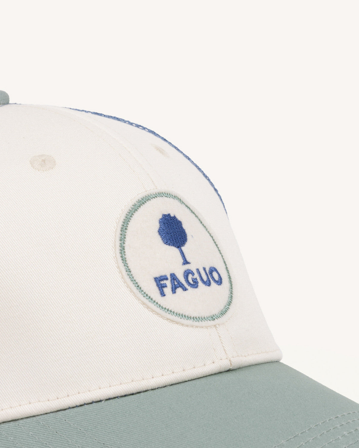 Green and Blue Cap