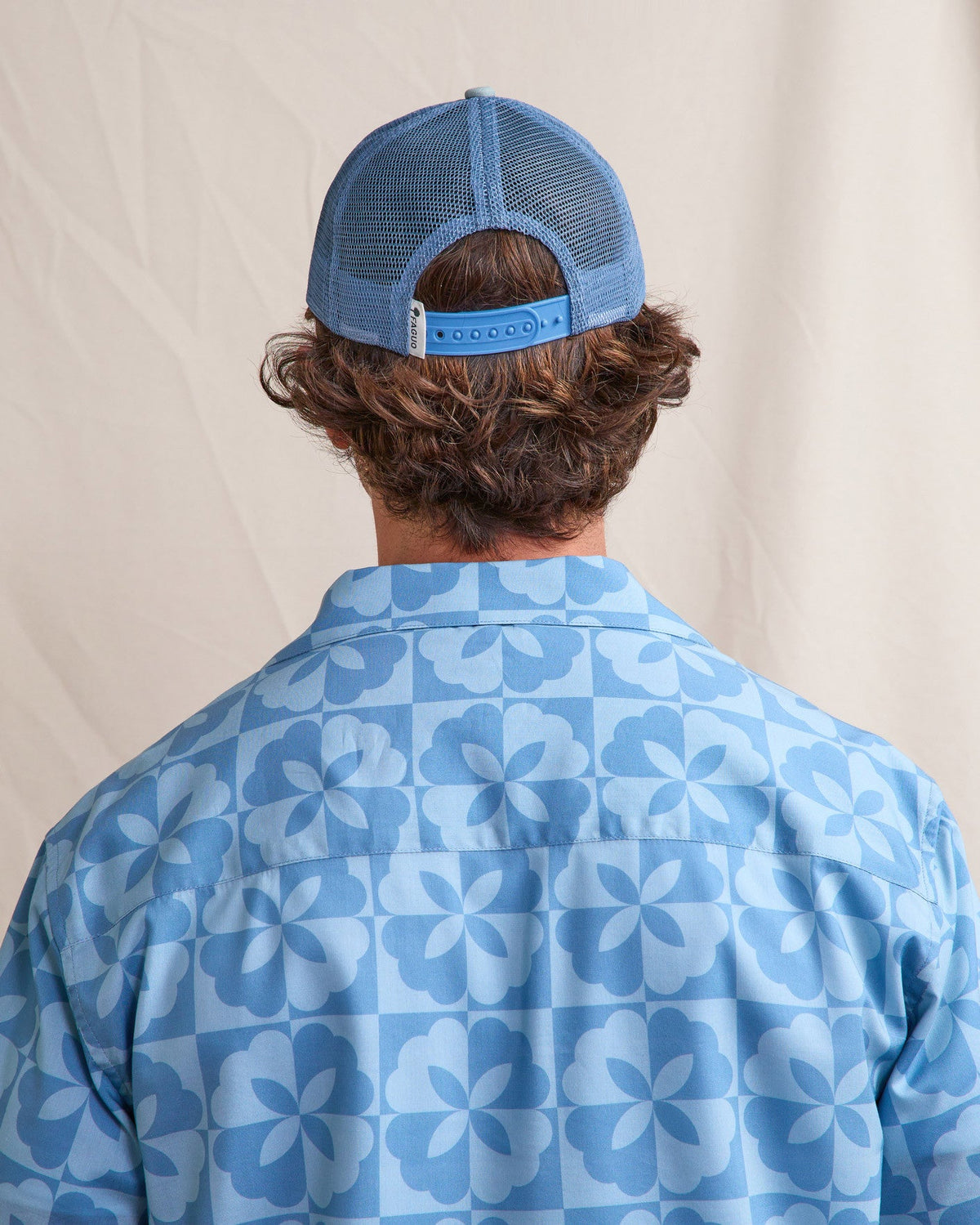 Green and Blue Cap