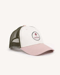 Casquette Rose Pâle Et Kaki