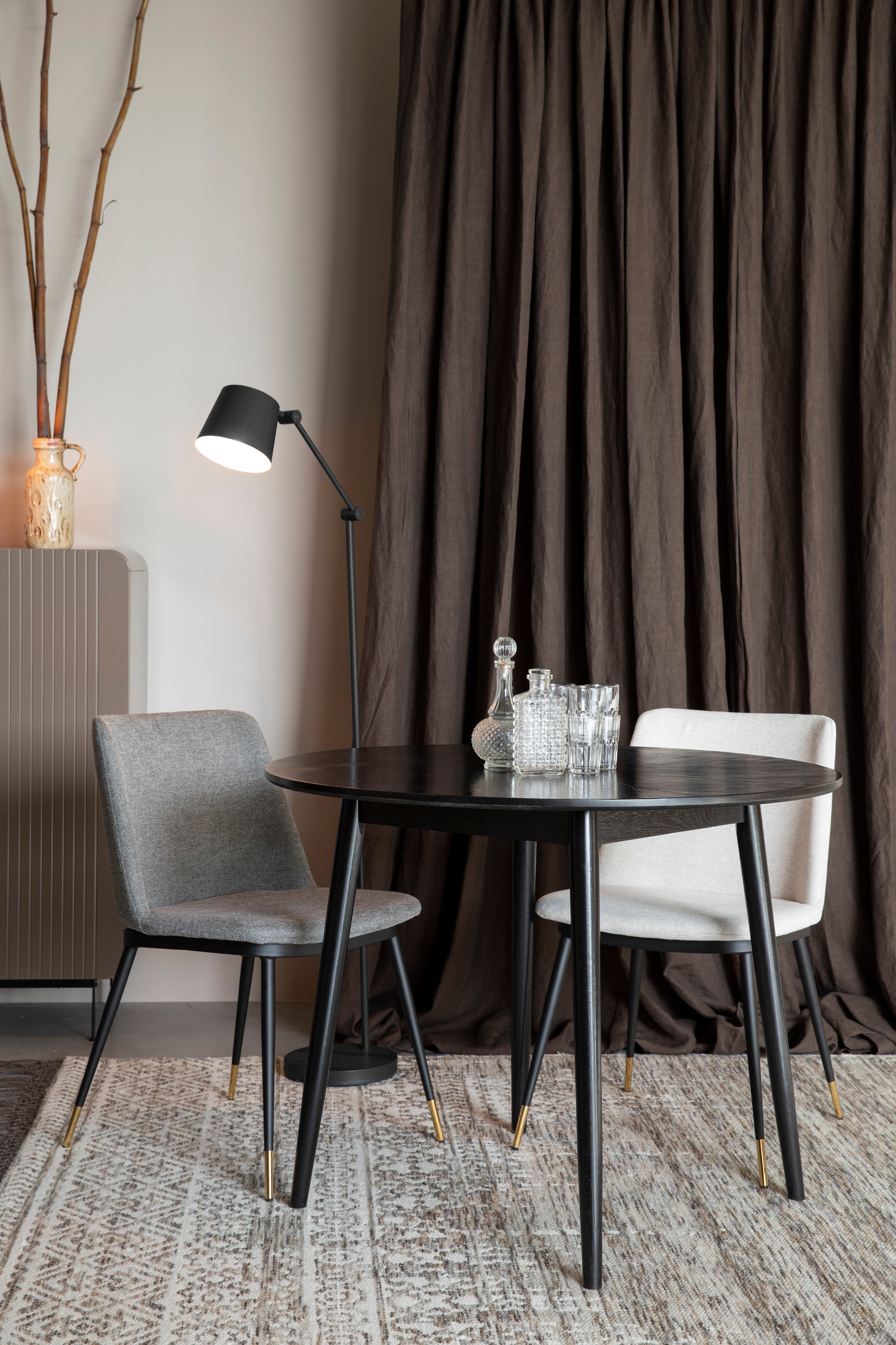 Lionel - Dining Room Chair - Fabric - Beige