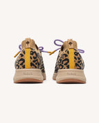 Sneakers leopardate e marroni