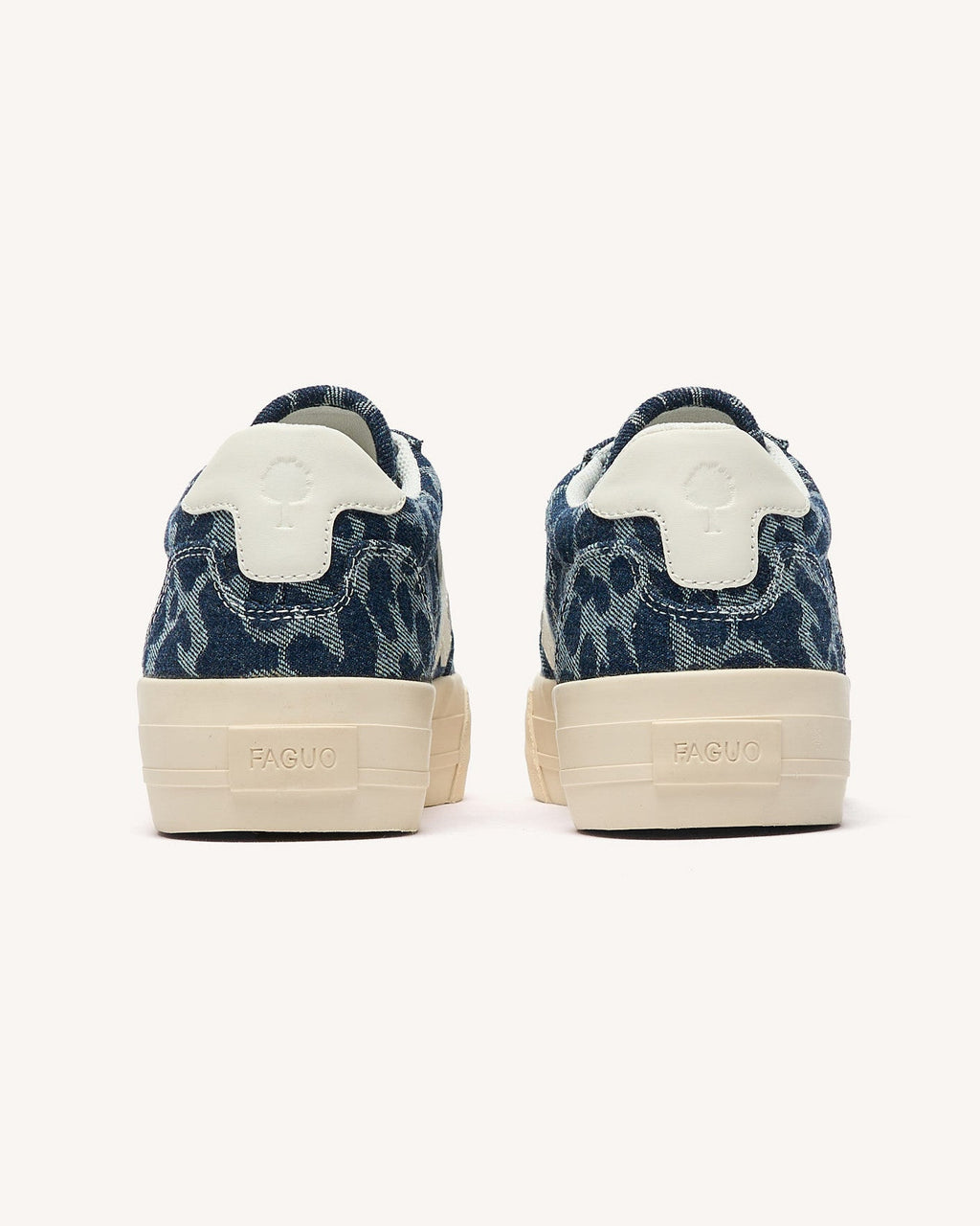 Baskets Léopard Bleu Jean