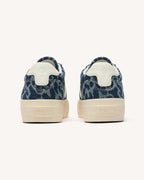 Baskets Léopard Bleu Jean