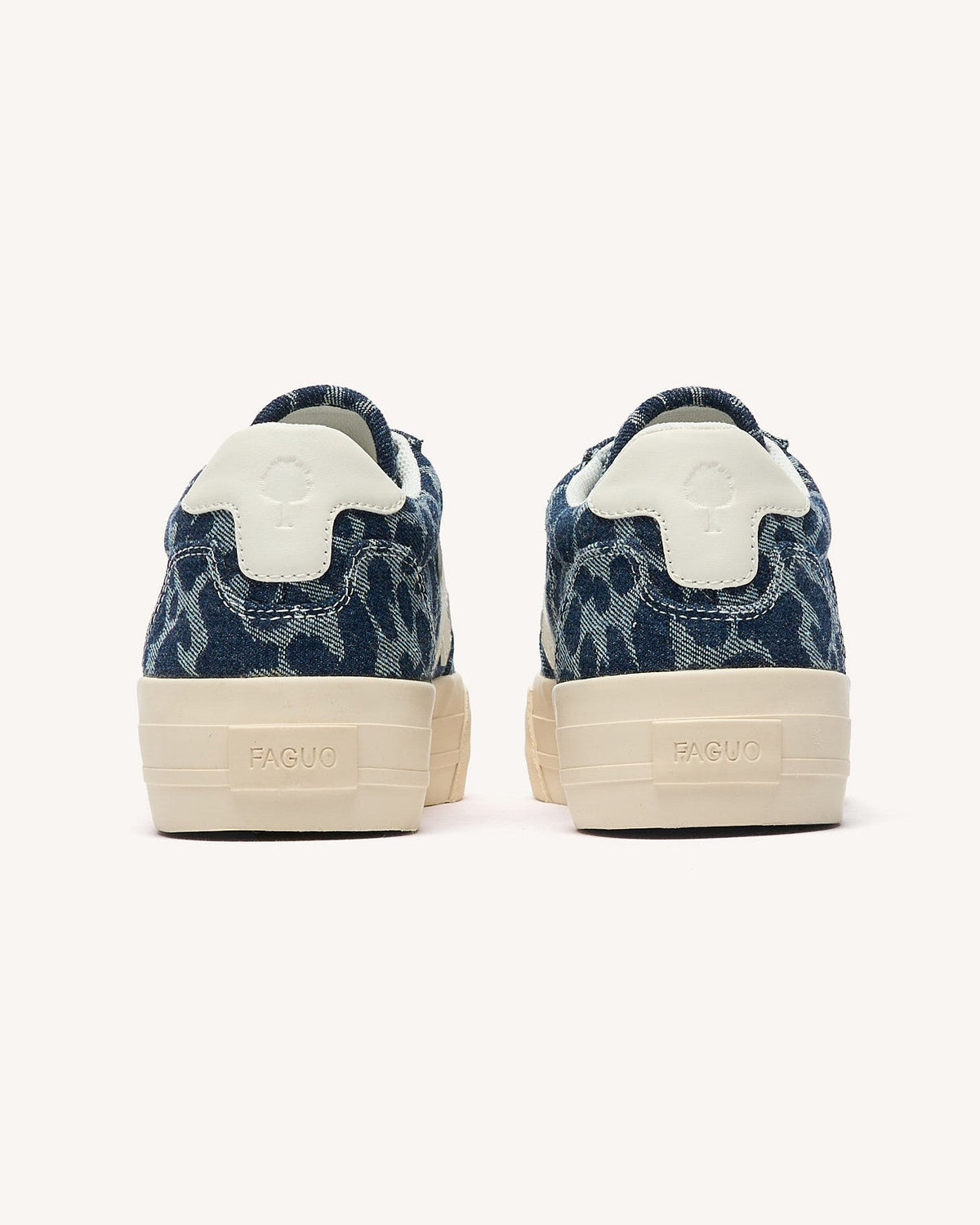 Baskets Léopard Bleu Jean