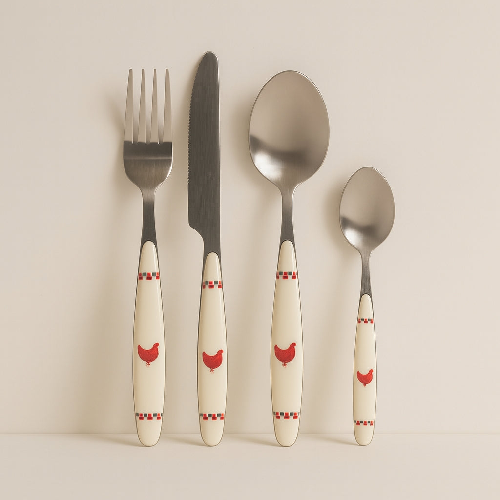 Set of 6 Gallina Table Forks – 21 cm – Stainless Steel