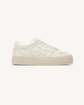 Sneakers in tela bianche