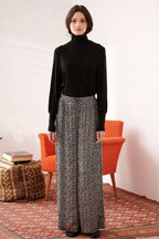 Pantalon Prince - Leopard Noir
