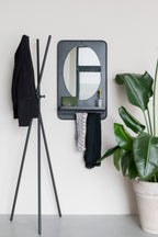 Pascal M Shelf - Mirror - Iron - Black