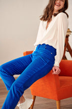 Pantalon Poinsettia - Bleu Electrique