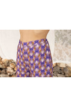 Le Pantalon Tracy À Imprimé Feuilles De Lotus