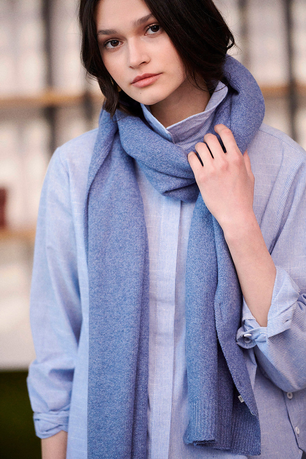 Alysse Scarf - Blue Jeans