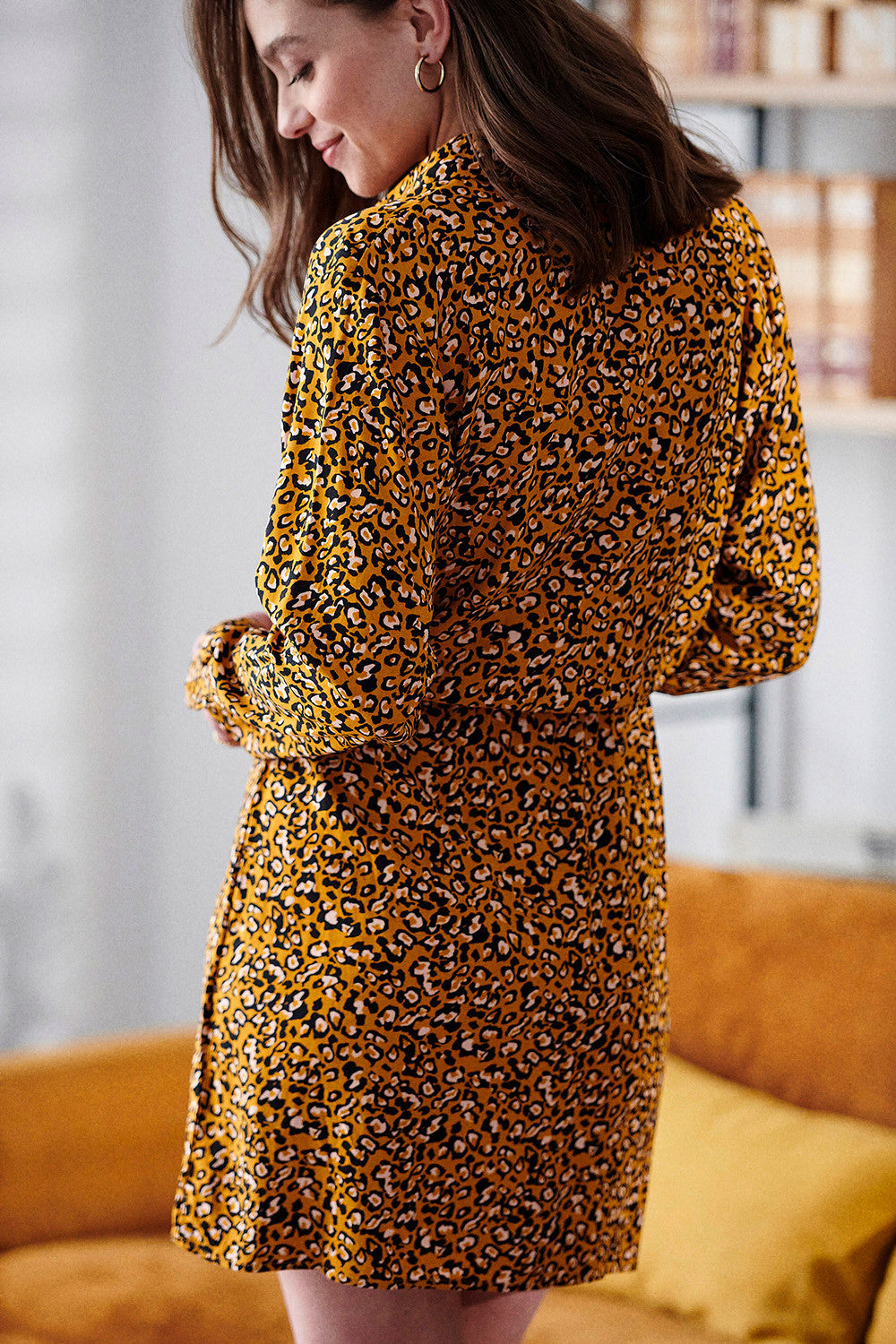 Robe Raiponce - Leopard Ocre
