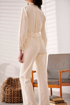 Combinaison Orchidee - Creme