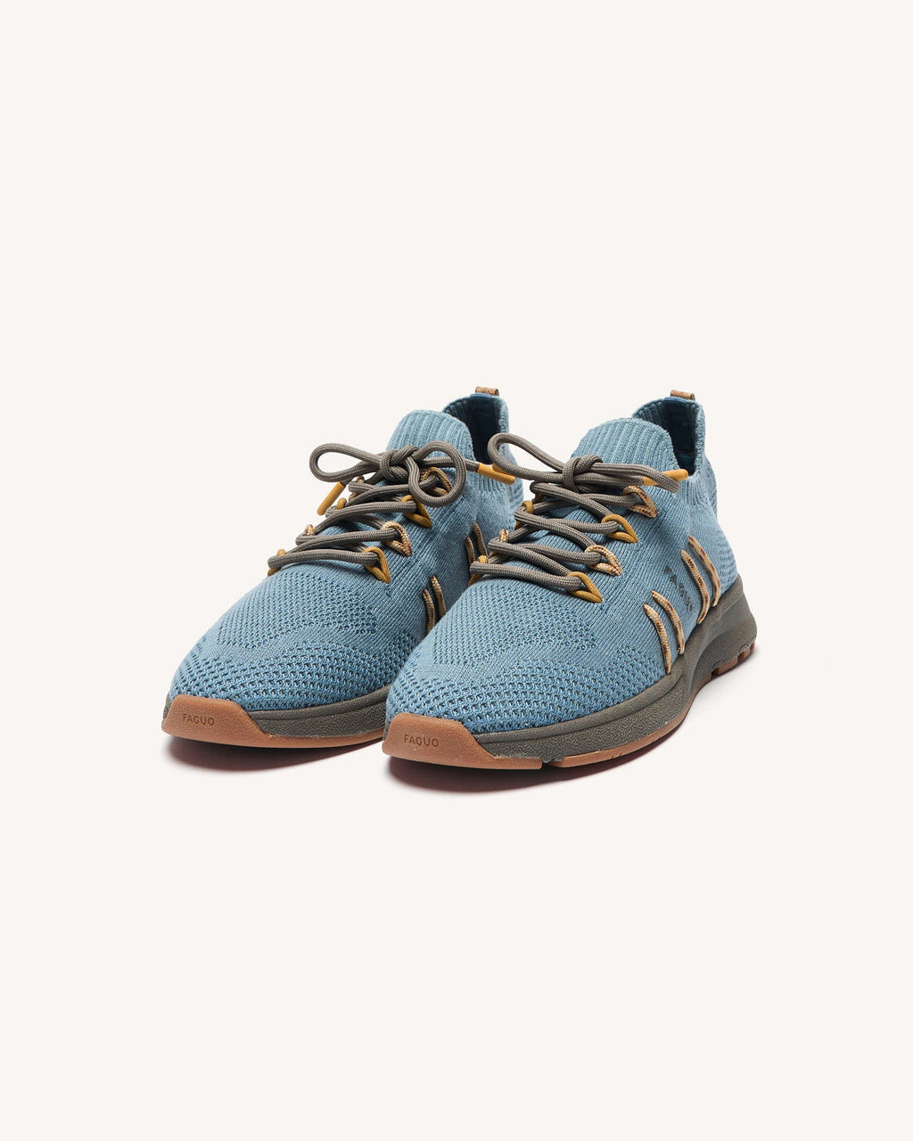 Greyish Blue Trainers