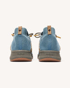 Greyish Blue Trainers