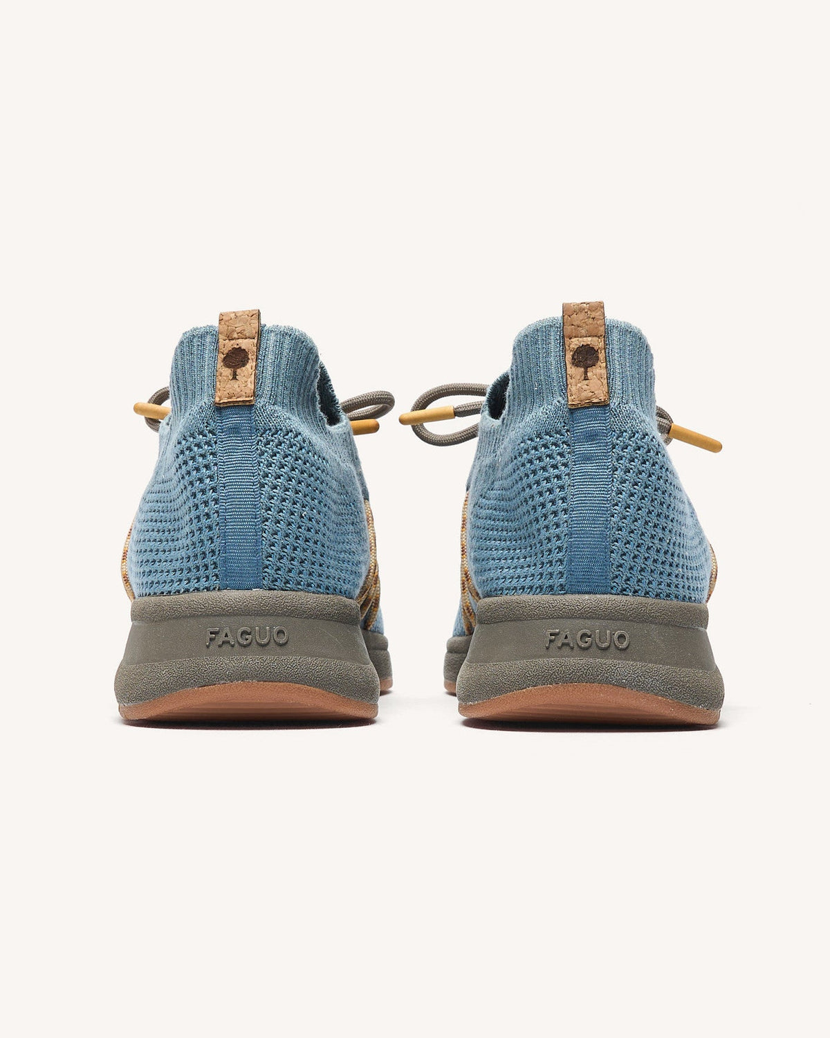 Greyish Blue Trainers