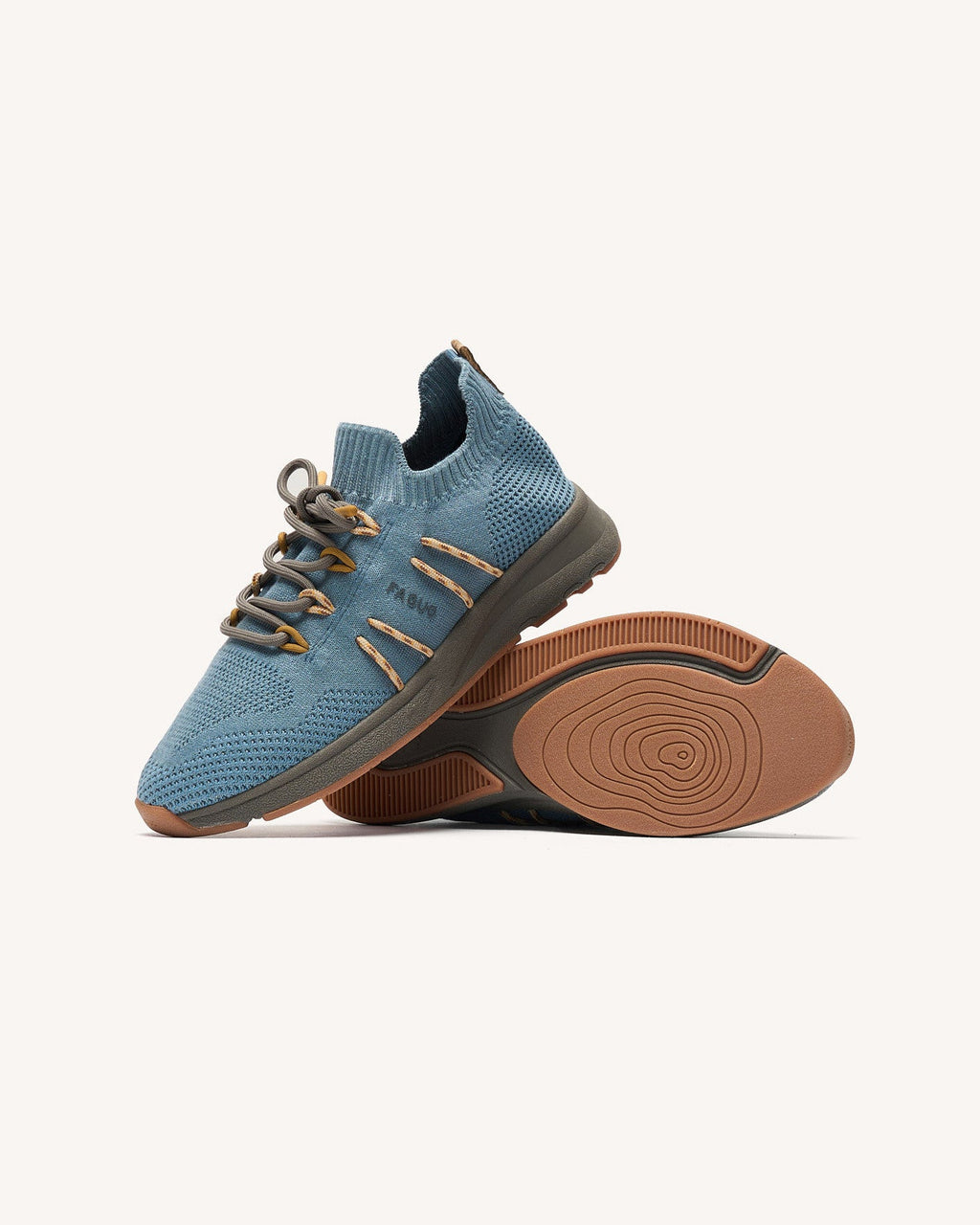 Greyish Blue Trainers