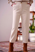 Pantalon Pivoine - Écru