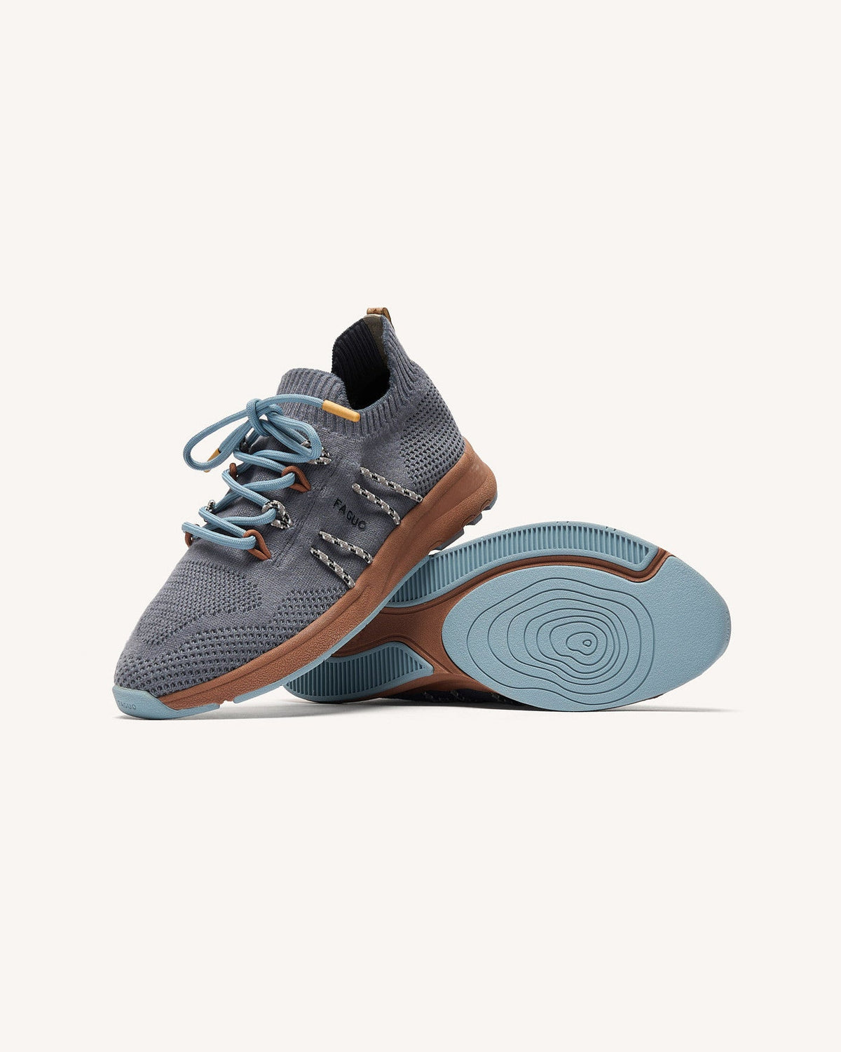 Zapatillas de tencel gris oscuro