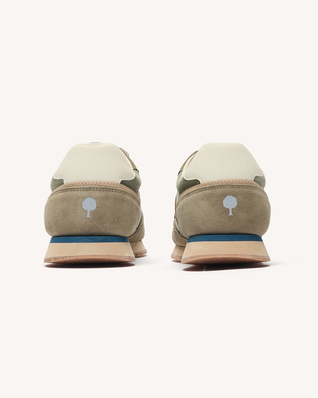 Sneakers kaki scuro