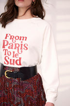 Sweat Narcisse - Blanc Casse