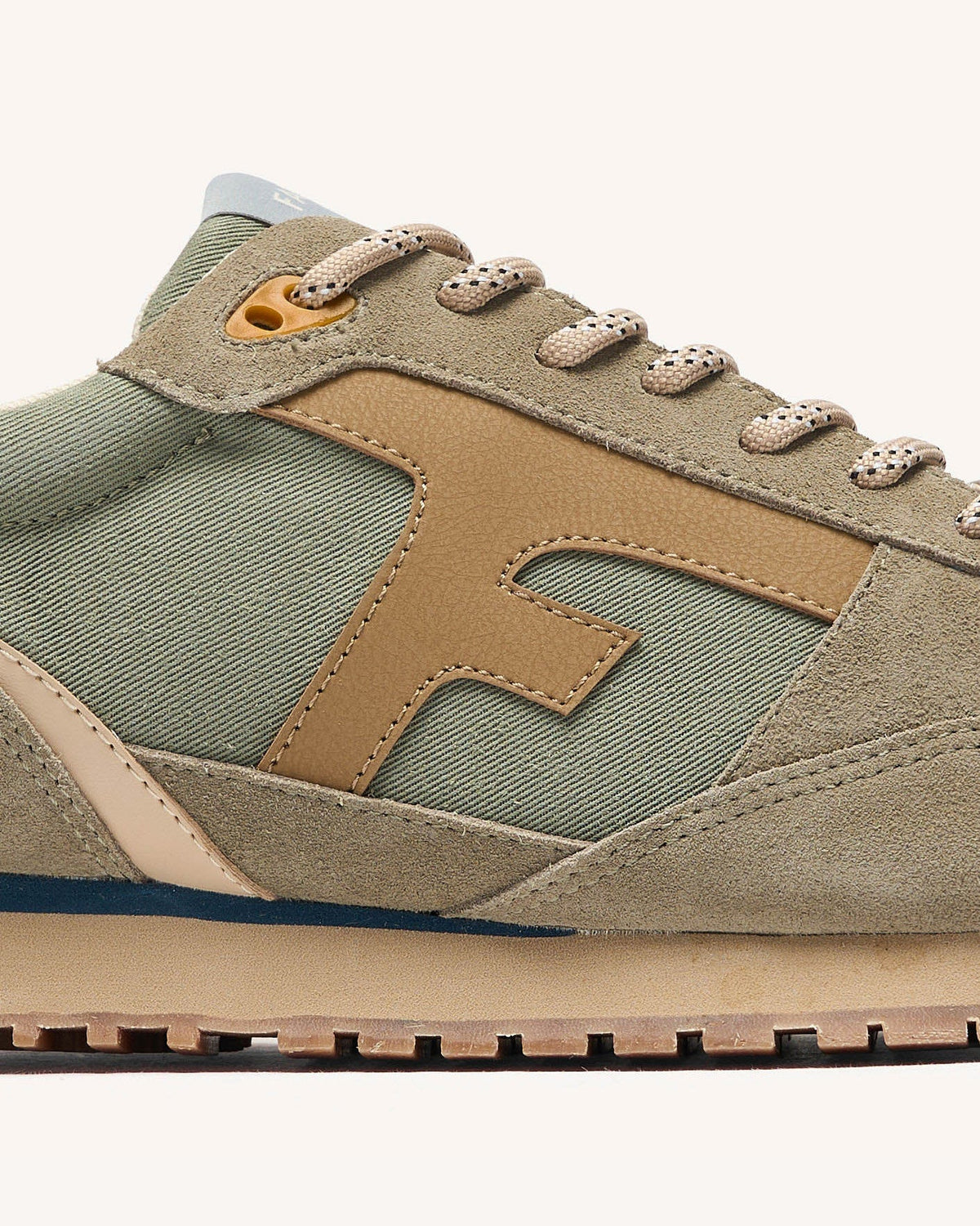Sneakers kaki scuro