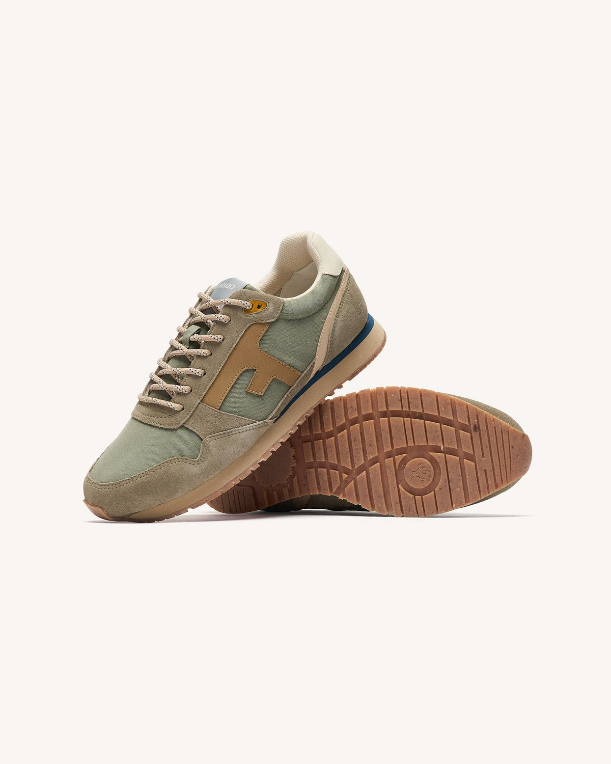 Sneakers kaki scuro