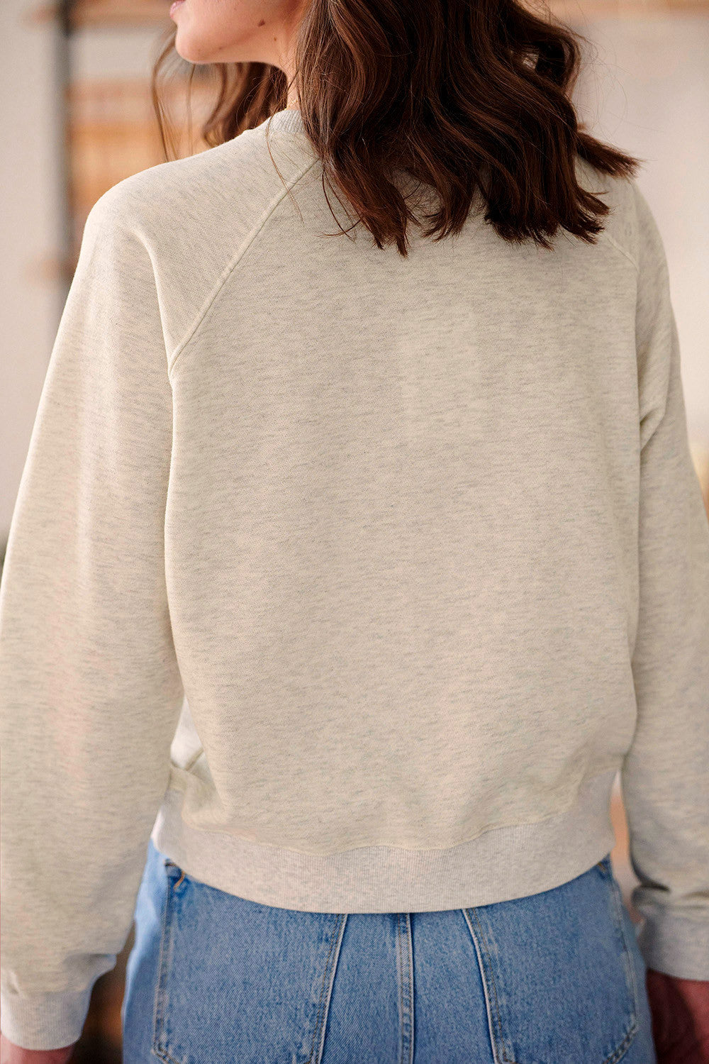 Narcissus Sweatshirt - Heather Grey